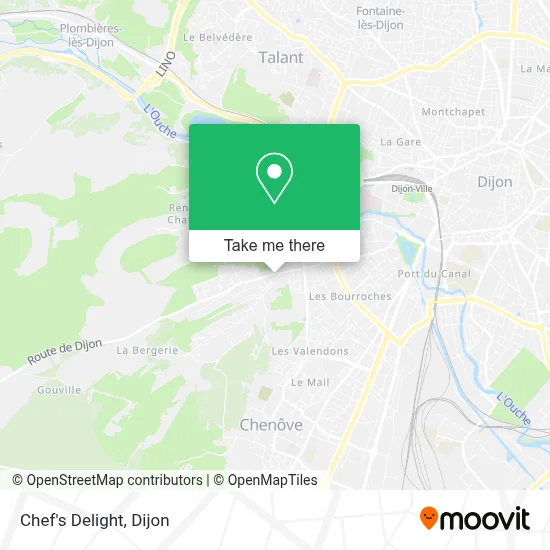 Chef's Delight map