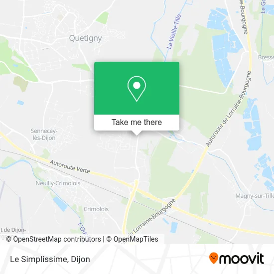 Le Simplissime map