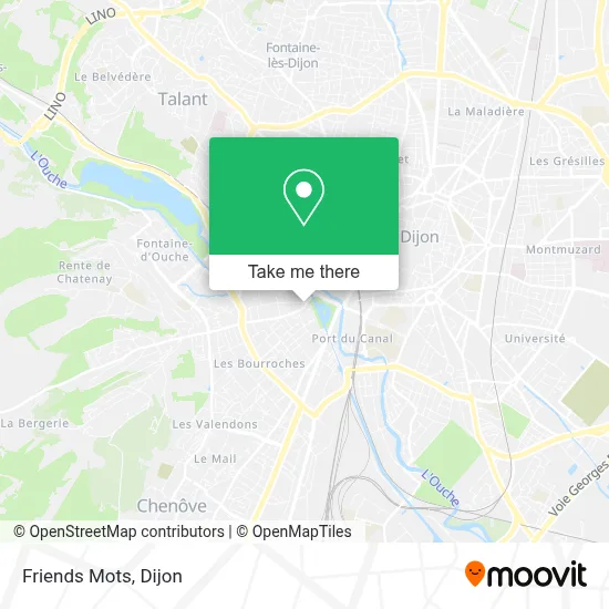 Friends Mots map