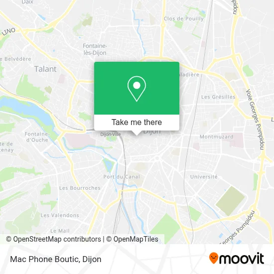 Mac Phone Boutic map