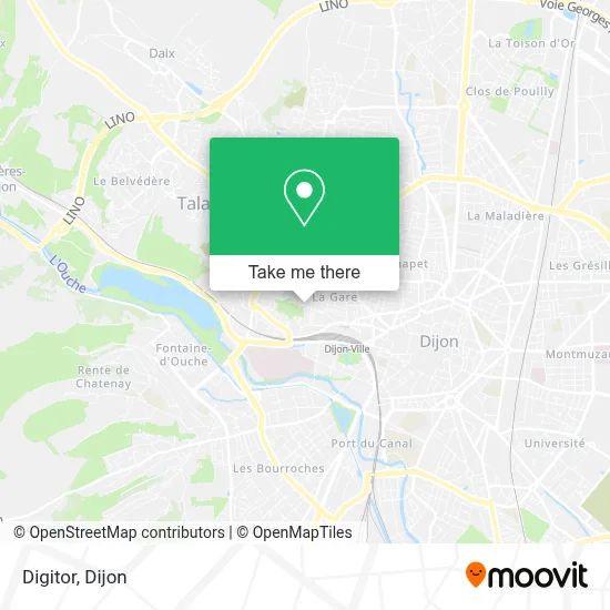 Digitor map