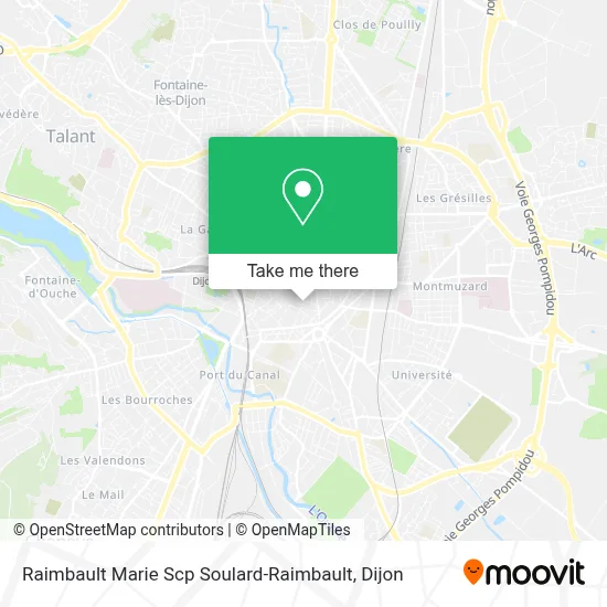 Raimbault Marie Scp Soulard-Raimbault map