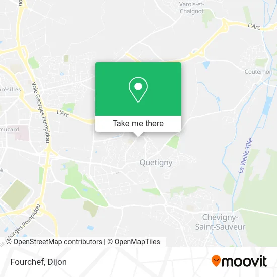 Fourchef map