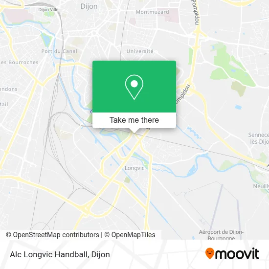 Alc Longvic Handball map
