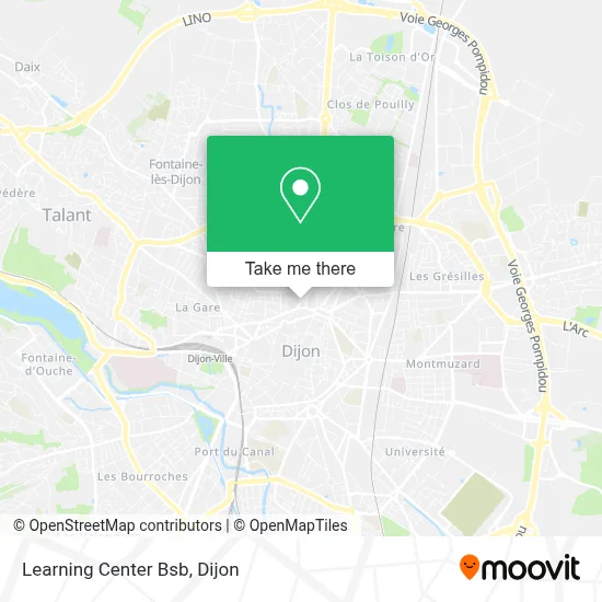 Learning Center Bsb map