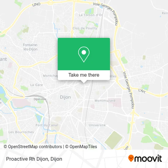 Proactive Rh Dijon map