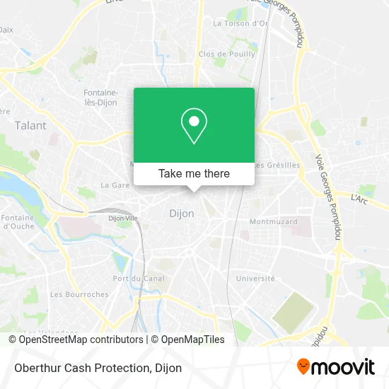 Oberthur Cash Protection map