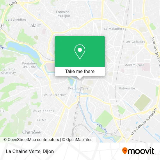 La Chaine Verte map