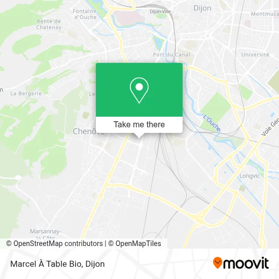Marcel À Table Bio map