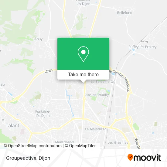 Groupeactive map