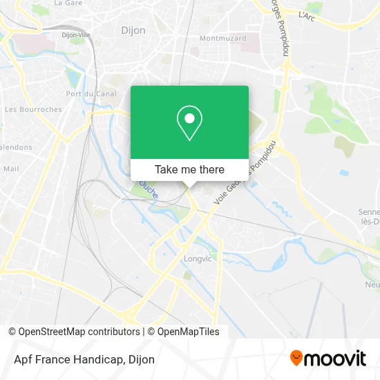Apf France Handicap map