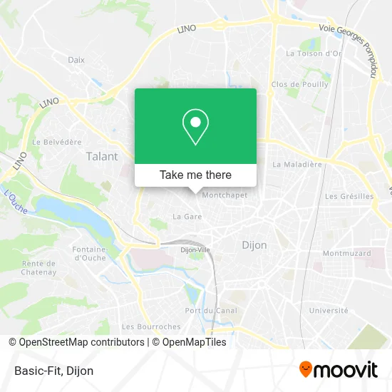 Basic-Fit map