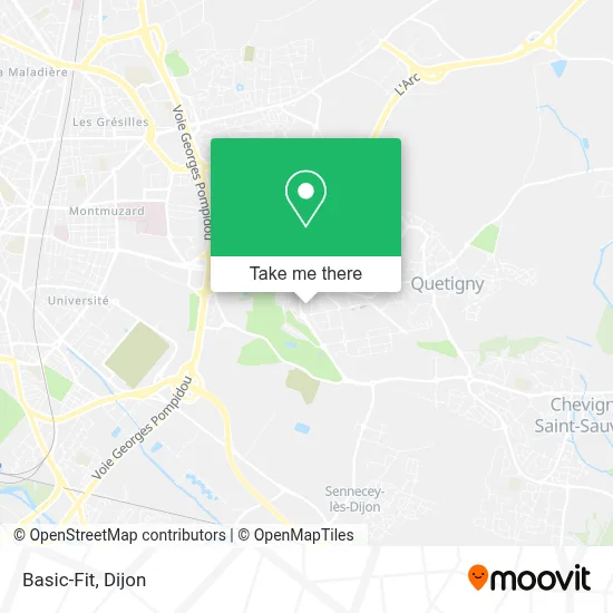 Basic-Fit map