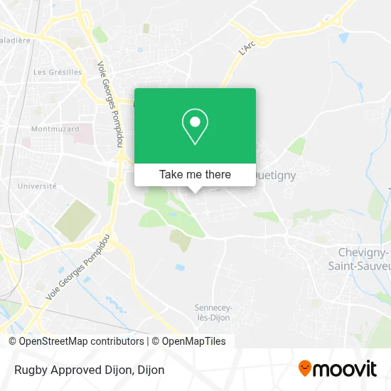 Rugby Approved Dijon map