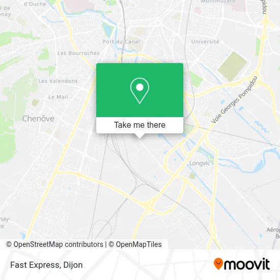 Fast Express map