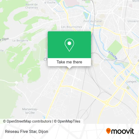 Réseau Five Star map