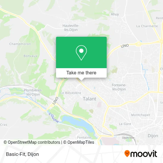 Basic-Fit map