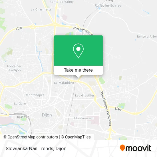 Slowianka Nail Trends map