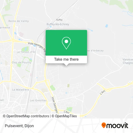 Pulsevent map
