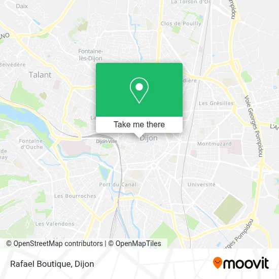 Rafael Boutique map