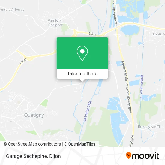 Garage Sechepine map