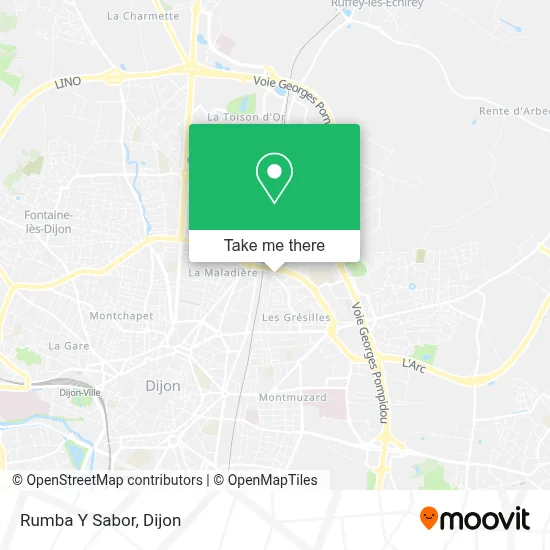 Rumba Y Sabor map