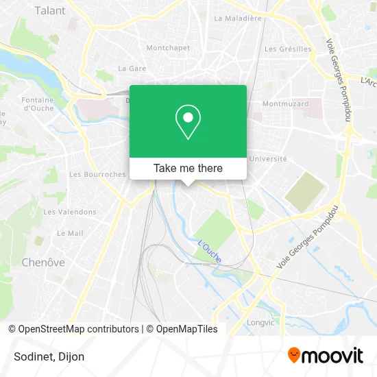 Sodinet map