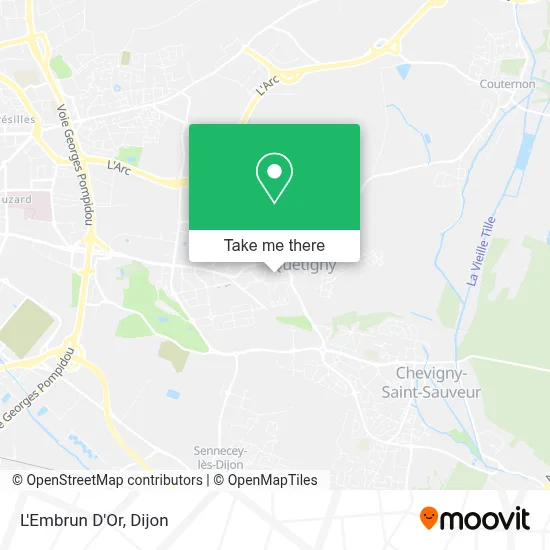 L'Embrun D'Or map