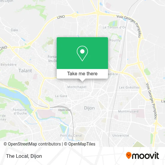 Le Local map