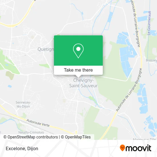 Excelone map