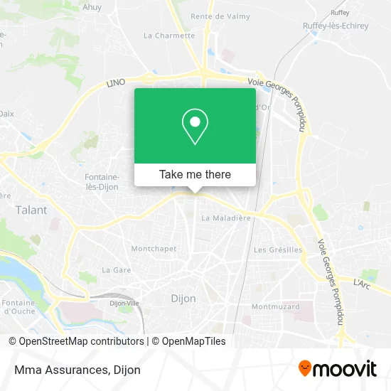 Mma Assurances map