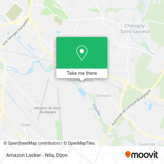Amazon Locker - Nila map