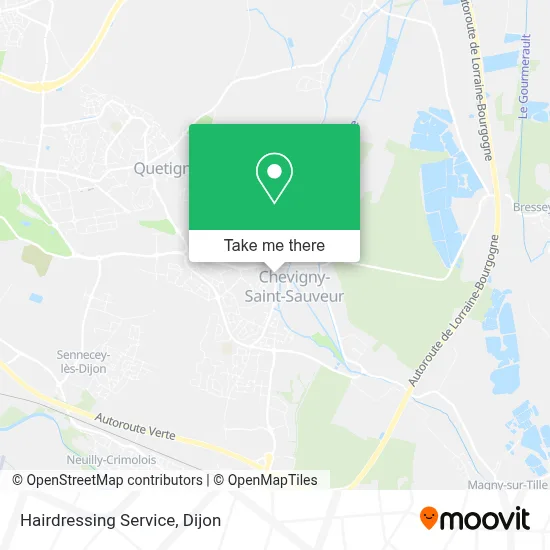 Coiffure Service map