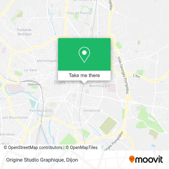 Origine Studio Graphique map