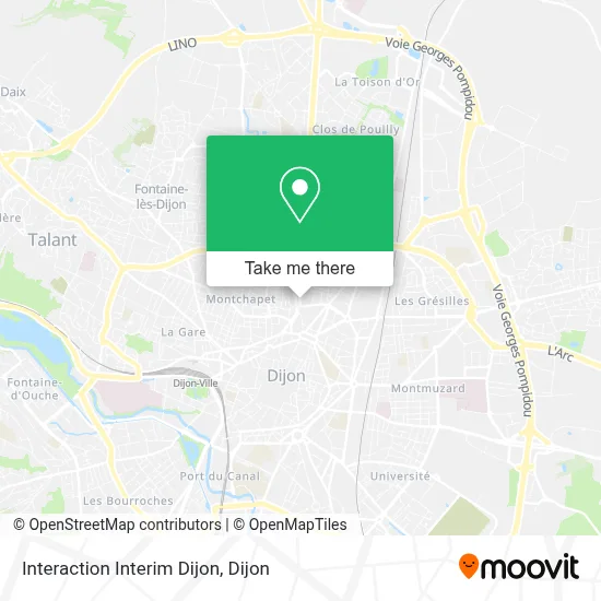 Interaction Interim Dijon map