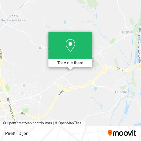 Piretti map