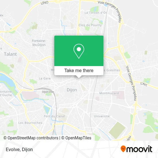 Evolve map