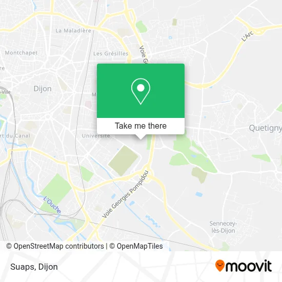 Suaps map