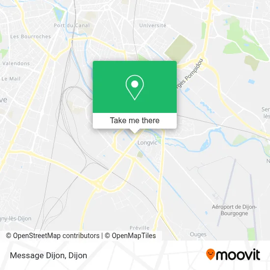 Message Dijon map