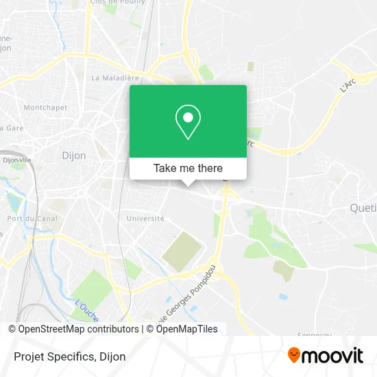 Projet Specifics map