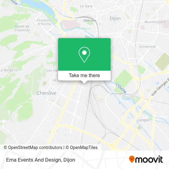 Ema Events And Design map