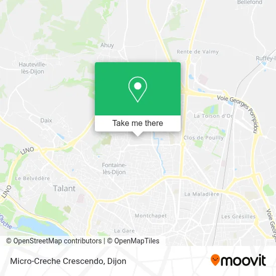 Micro-Creche Crescendo map