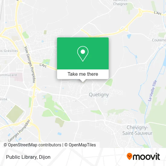 Public Library map
