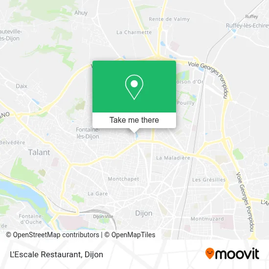 L'Escale Restaurant map