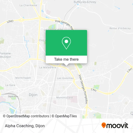 Alpha Coaching map