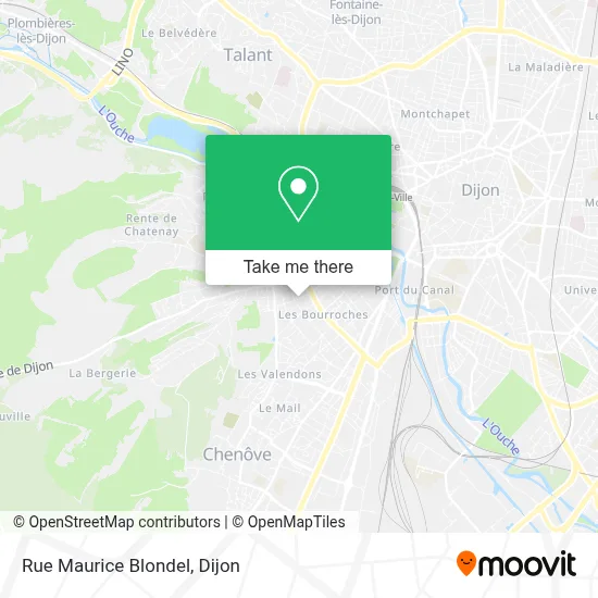 Rue Maurice Blondel map