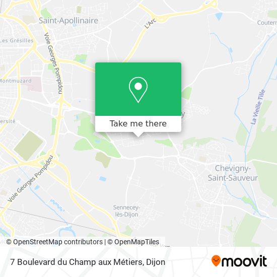 7 Boulevard du Champ aux Métiers map