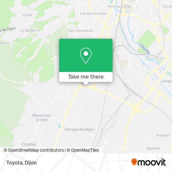 Toyota map