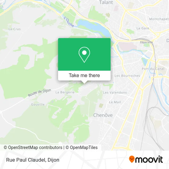 Rue Paul Claudel map