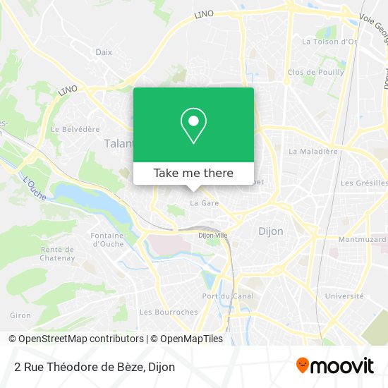 2 Rue Théodore de Bèze map